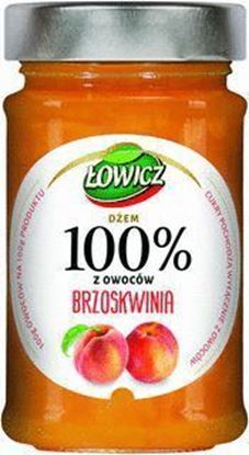 Picture of DZEM LOWICZ 220G 100% OWOCOW BRZOSKWINIA