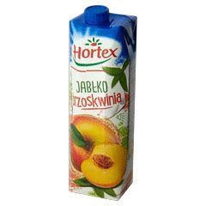 NAPOJ HORTEX 1L JABLKO-BRZOSKWINIA KART