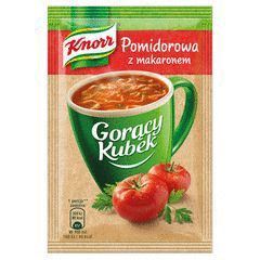 Picture of ZUPA GORACY KUBEK POMIDOROWA Z MAKARONEM 19G KNORR