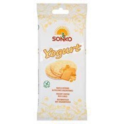 WAFLE SONKO RYZOWE W POLEWIE JOGURTOWEJ 65G