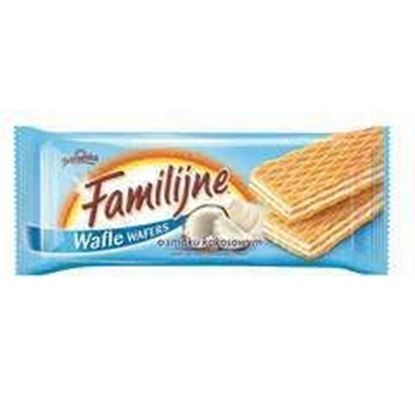 WAFLE FAMILIJNE KOKOSOWE 180G JUTRZENKA