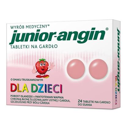 Picture of Junior angin, tabletki na gardło, 24 szt.