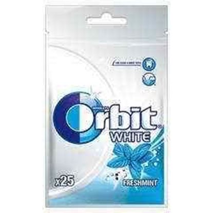 GUMA ORBIT WHITE FRESH MINT 35G (25 DRAZETEK) WRIGLEY