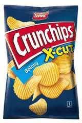 Picture of CHIPSY CRUNCHIPS X-CUT 140G SOLONE LORENZ BAHLSEN
