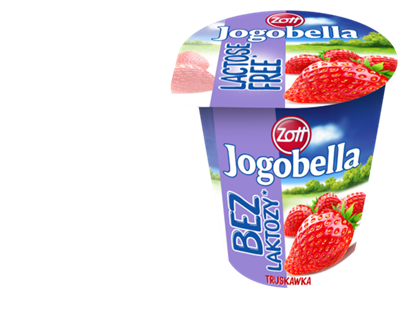 Picture of Jogurt Jogobella BEZ LAKTOZY Truskawka 150G Zott