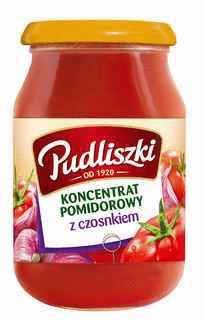 Picture of KONCENTRAT PUDLISZKI POMIDOROWY Z CZOSNKIEM 200G SLOIK