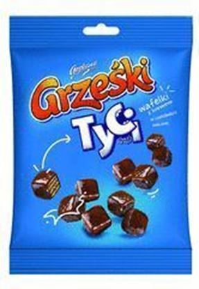 WAFELEK GRZESKI 140G TYCI W CZEKOLADZIE MLECZNEJ GOPLANA