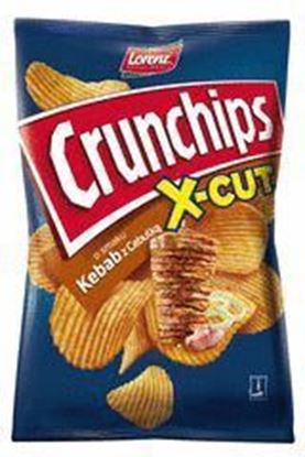 Picture of CHIPSY 140G X-CUT KEBAB Z CEBULKA CRUNCHIPS