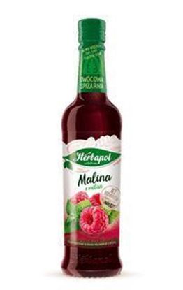 SYROP OWOCOWA SPIZARNIA 420ML MALINA Z MELISA HERBAPOL