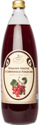 DOMOWY NEKTAR Z CZERWONYCH PORZECZEK 860ML PLONKA
