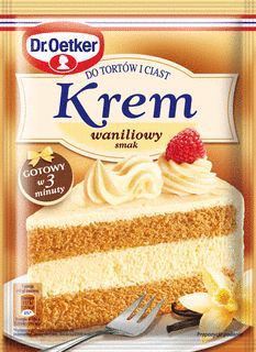 Picture of KREM DO TORTOW WANILIOWY 120G DR.OETKER