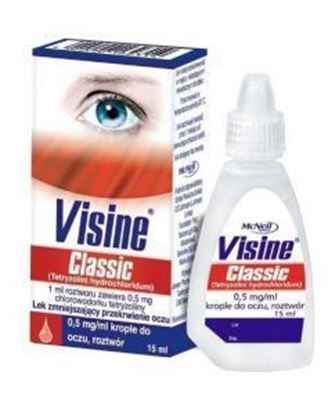 Picture of Visine Classic, 0,5 mg/ml, krople do oczu, 15 ml
