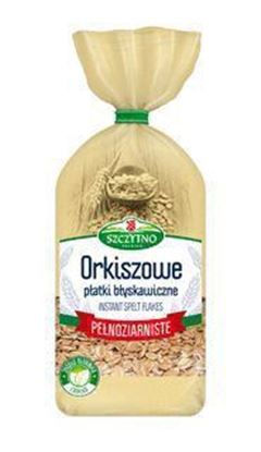 PLATKI ORKISZOWE PELNOZIARNISTE SZCZYTNO 400G MELVIT