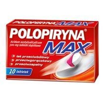 Picture of Polopiryna Max, 500 mg, tabletki dojelitowe, 10 szt.