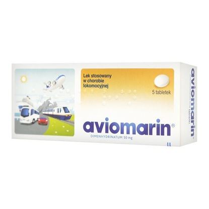 Picture of Aviomarin, 50 mg, tabletki, 5 szt