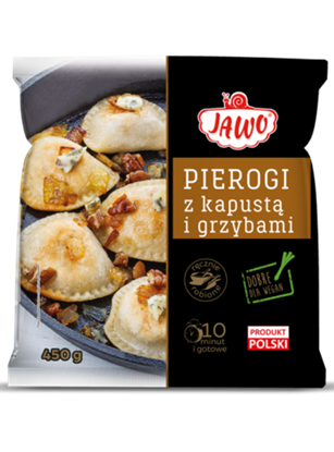 JAWO Pierogi z kapusta i grzybami (450g)