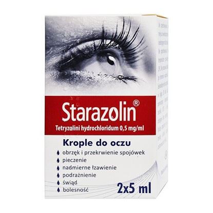 Picture of Starazolin, (0,5 mg/ml), krople do oczu, 2 x 5 ml