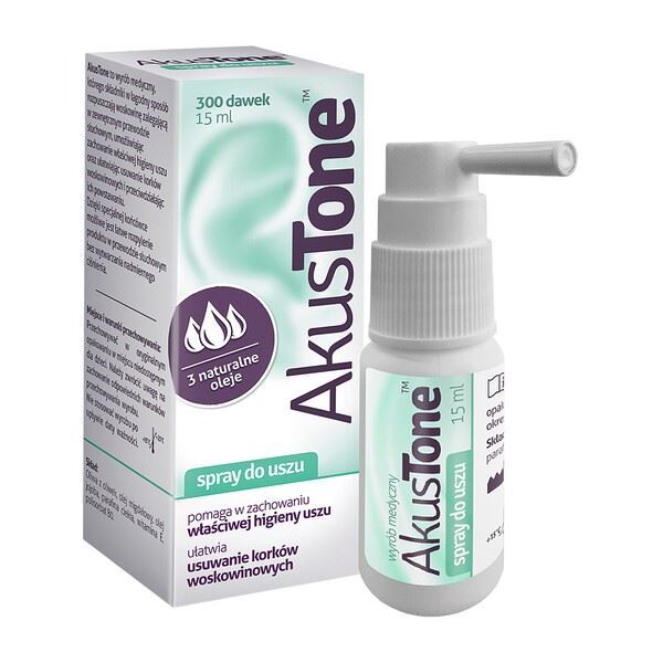 Picture of Akustone, spray do uszu, 15 ml (300 dawek)