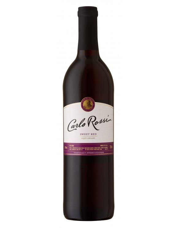 Picture of WINO "CARLO ROSSI" SWEET RED 9% 750ML