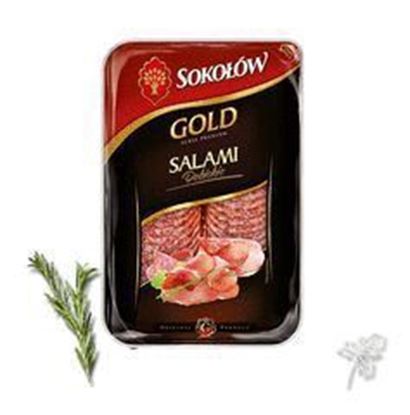 Picture of SALAMI DEBICKIE PLASTRY 100G SOKOLOW