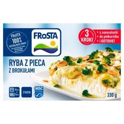 FROSTA Ryba z pieca w sosie brokulowym 330G