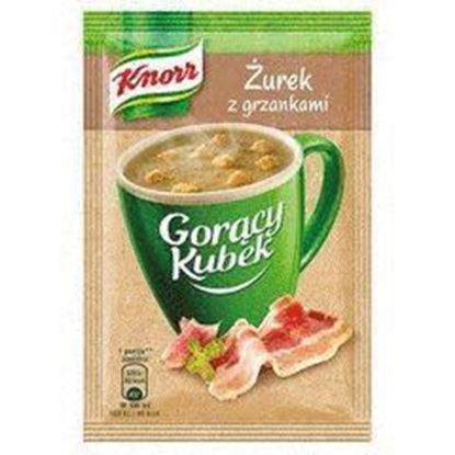 Picture of ZUPA GORACY KUBEK ZUREK Z GRZANKAMI 17G KNORR