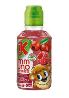 SOK KUBUS IMMUNO MALINA-DZIKA ROZA 200ML MASPEX