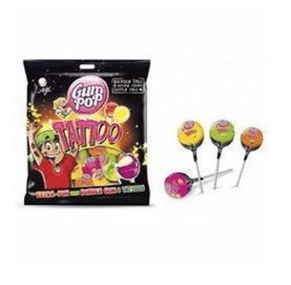 LIZAKI NADZIEWANE POP GUM TATOO 48*18G ARGO SWEET