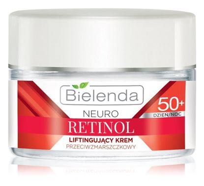 NEURO RETINOL KREM-KONCENTRAT LIFTINGUJACY PRZECIWZMARSZCZKOWY DZIEN/NOC 50+  50ML BIELENDA