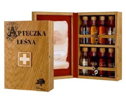 Picture of WÓDKA "DĘBOWA" APTECZKA LEŚNA MIX 8 x 50ML