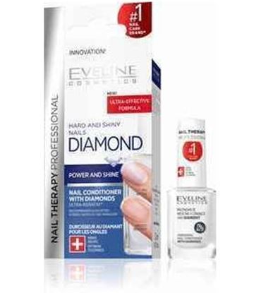 ODZYWKA DO PAZNOKCI UTWARDZAJACA Z DIAMENTAMI 12ML EVELINE