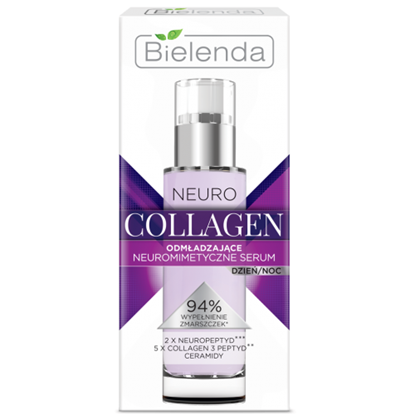 NEURO COLLAGEN SERUM DO TWARZY NEROMOMETYCZNE DZIEN/NOC 30ML BIELENDA