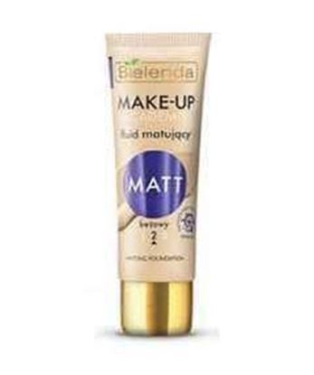MAKE-UP ACADEMIE FLUID MATUJACY ODCIEN BEZOWY 30G BIELENDA