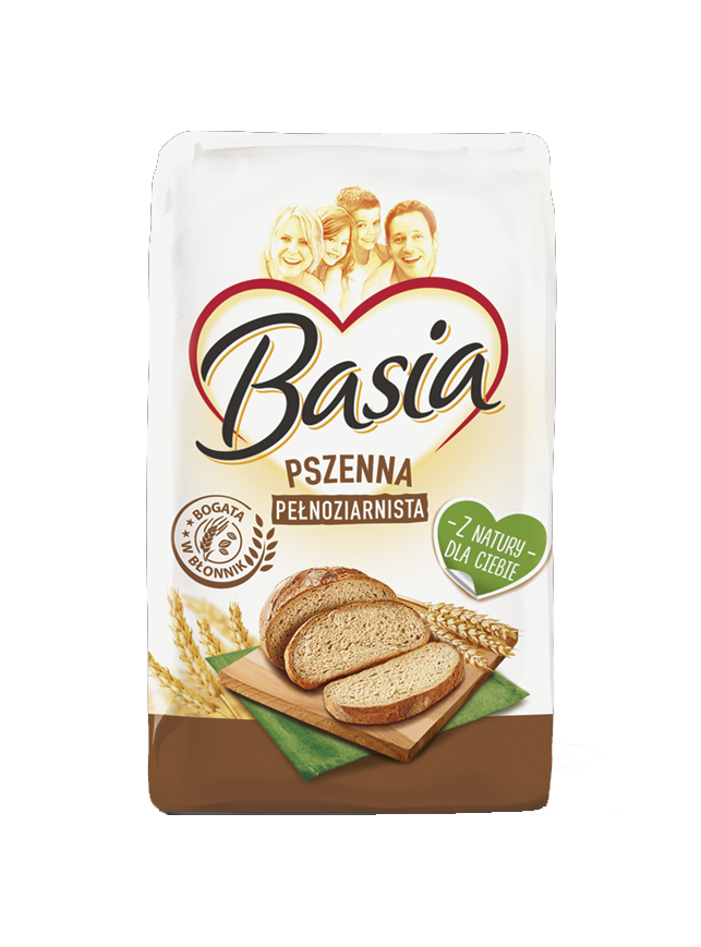 Picture of MAKA BASIA  PSZENNA PELNOZIARNISTA T1850 900G