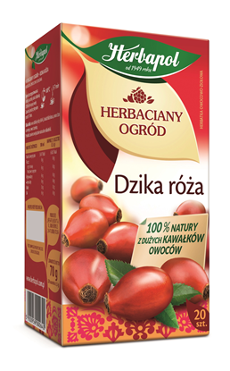 Picture of HERBATA OWOCOWA HERBACIANY OGROD DZIKA ROZA 20*3,5G HERBAPOL