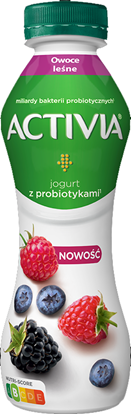 Picture of JOGURT PITNY ACTIVIA 280G OWOCE LESNE BUT DANONE