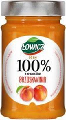 Picture of DZEM BRZOSKWINIA 100% OWOCOW 220G LOWICZ