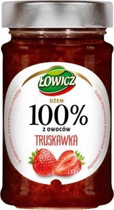 Picture of DZEM TRUSKAWKOWY 100% OWOCOW 210G LOWICZ
