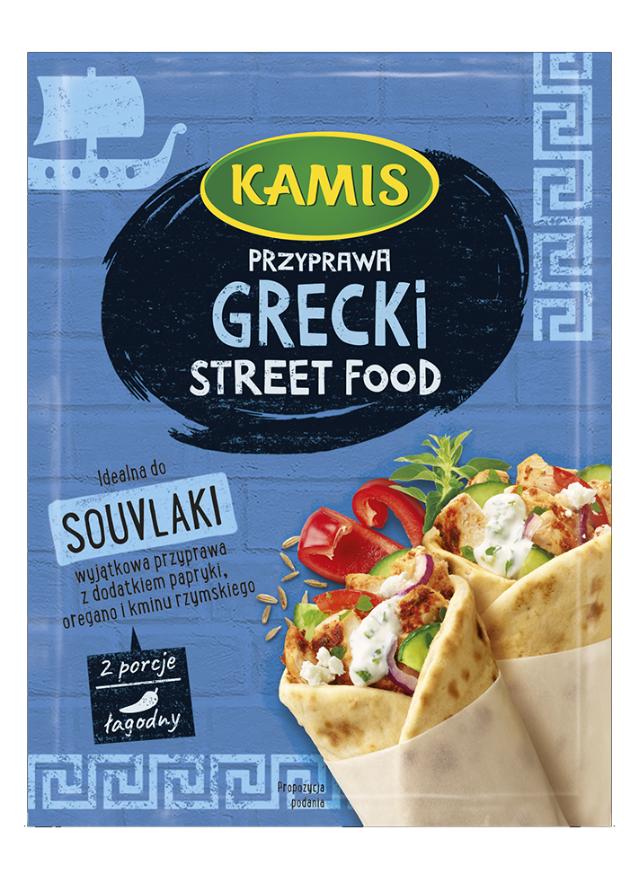 Picture of MIESZANKA PRZYPRAW GRECKI STREET FOOD 15G KAMIS