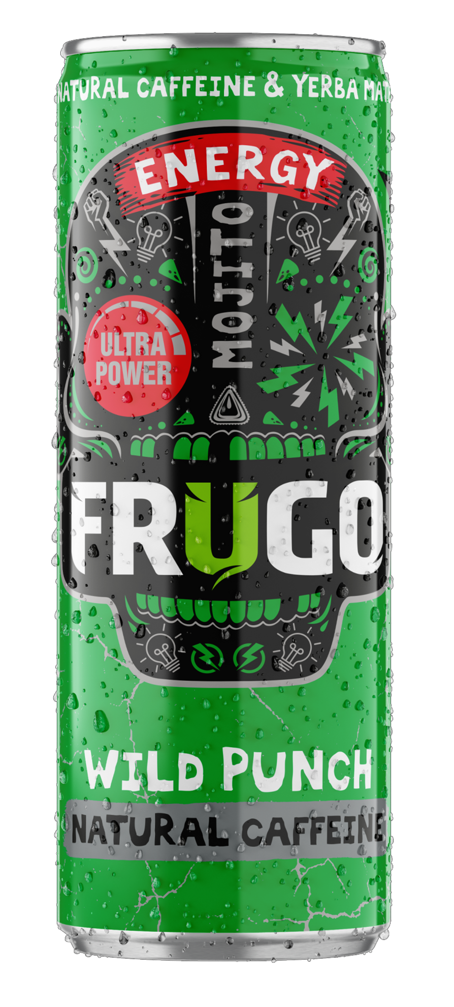 Picture of NAPOJ ENERGETYCZNY FRUGO WILD PUNCH - MOJITO 330ML FOODCARE