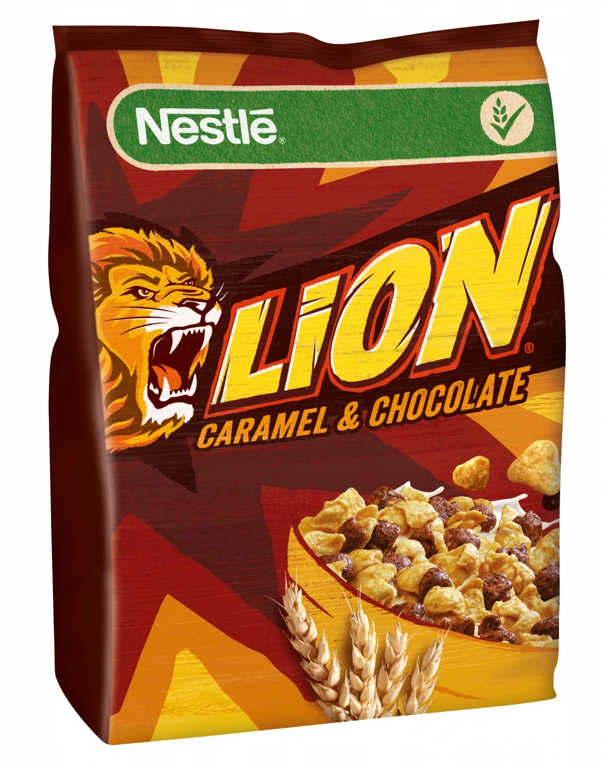 Picture of PLATKI NESTLE LION KARMEL I CZEKOLADA 250G