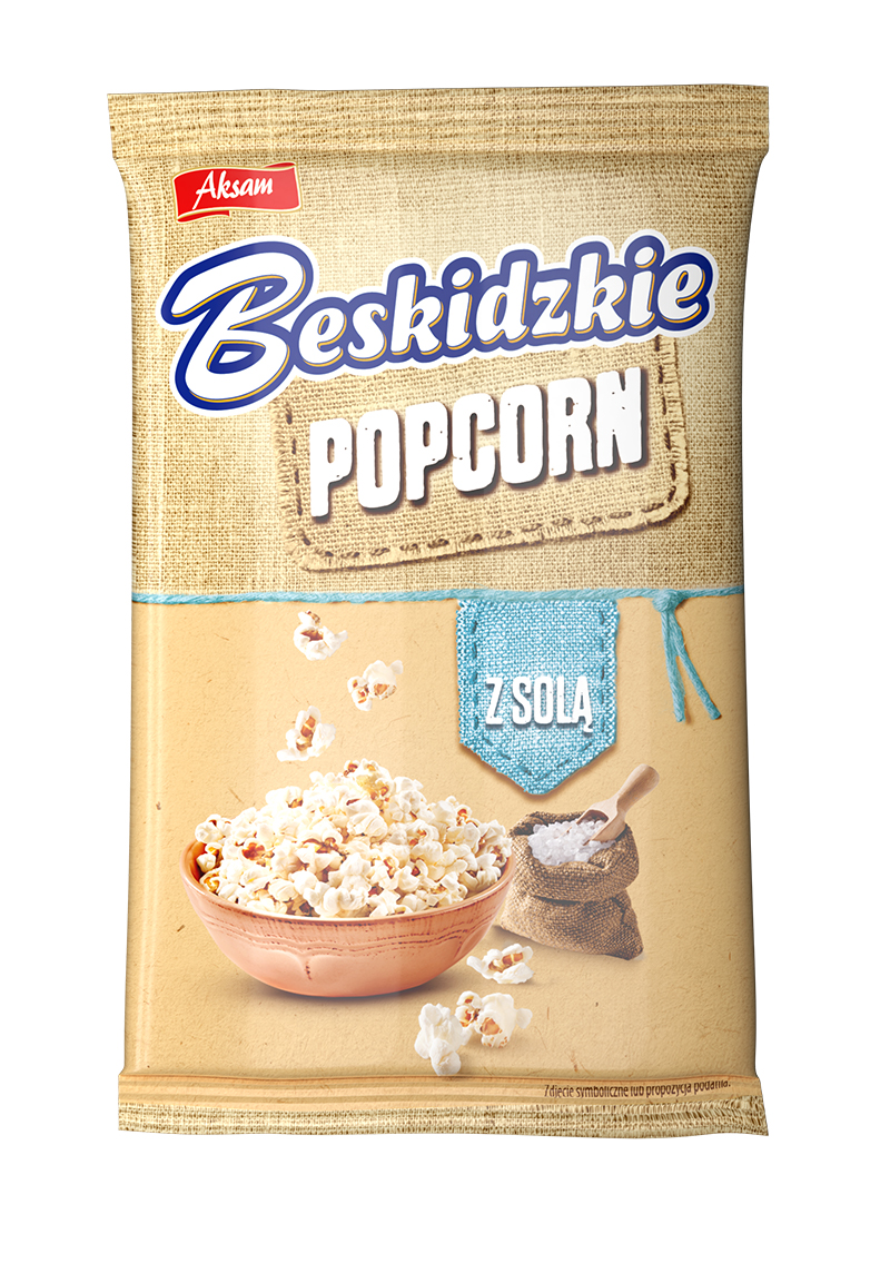 Picture of POPCORN BESKIDZKI DO PRAZENIA Z SOLA 90G AKSAM