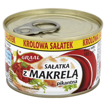 Picture of SALATKA Z MAKRELI PIKANTNA 165G GRAAL
