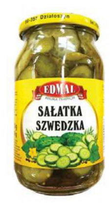 Picture of SALATKA SZWEDZKA 900ML EDMAL