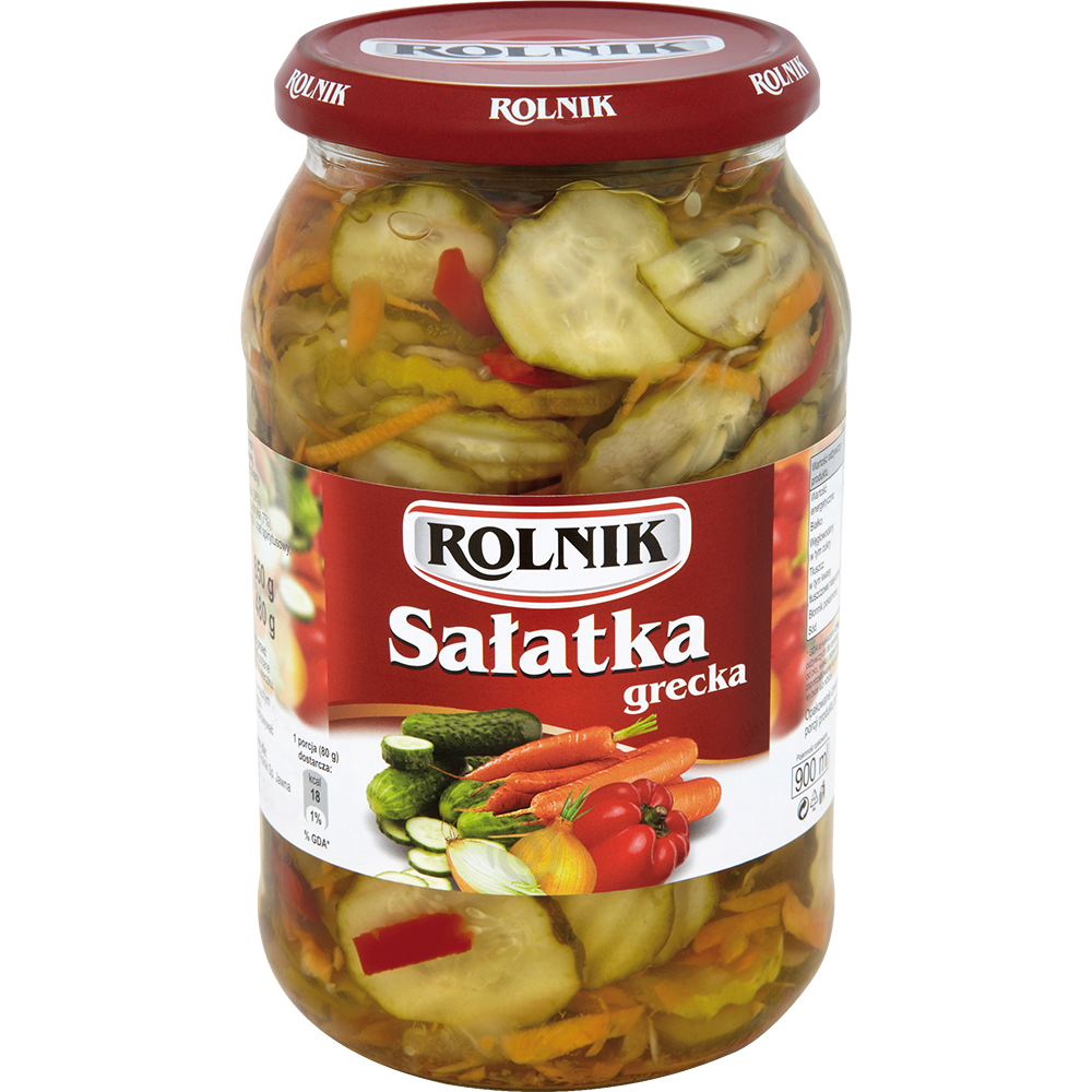 Picture of SALATKA WARZ.GRECKA SLOIK 480G ROLNIK