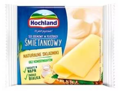 Picture of SER TOP PLASTRY SMIETANKOWY 130G HOCHLAND