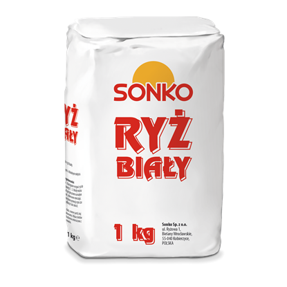 Picture of RYZ BIALY 1KG SONKO