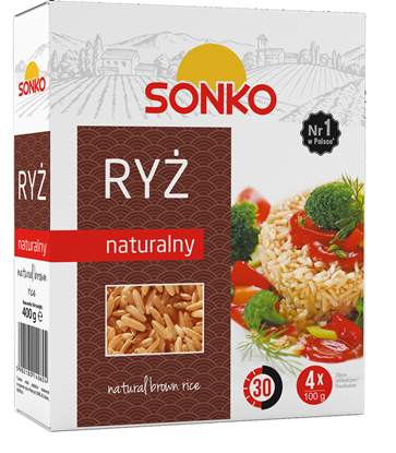 Picture of RYZ NATURALNY 4*100G SONKO