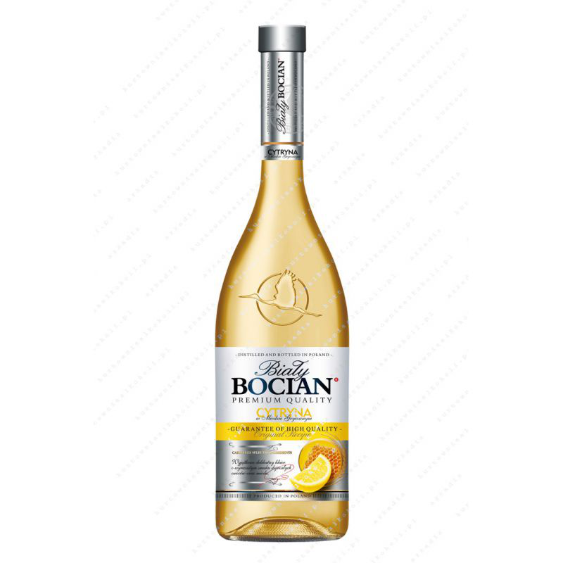 Picture of WODKA BIALY BOCIAN MIOD CYTRYNA  30% 0,5L