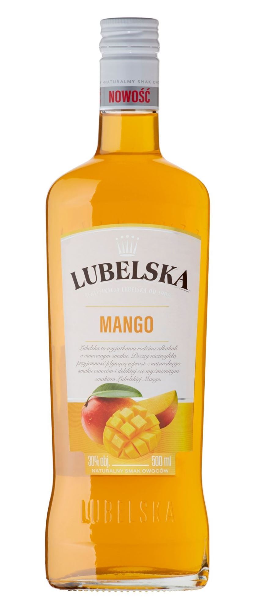 Picture of WODKA LUBELSKA MANGO ALC,30% 0,5L